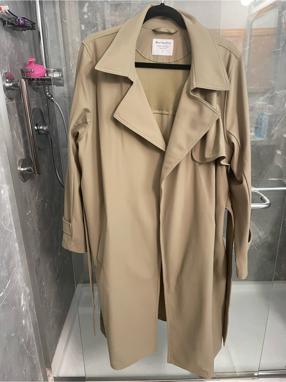 Athleta Women's Beige Trench Coat- XL